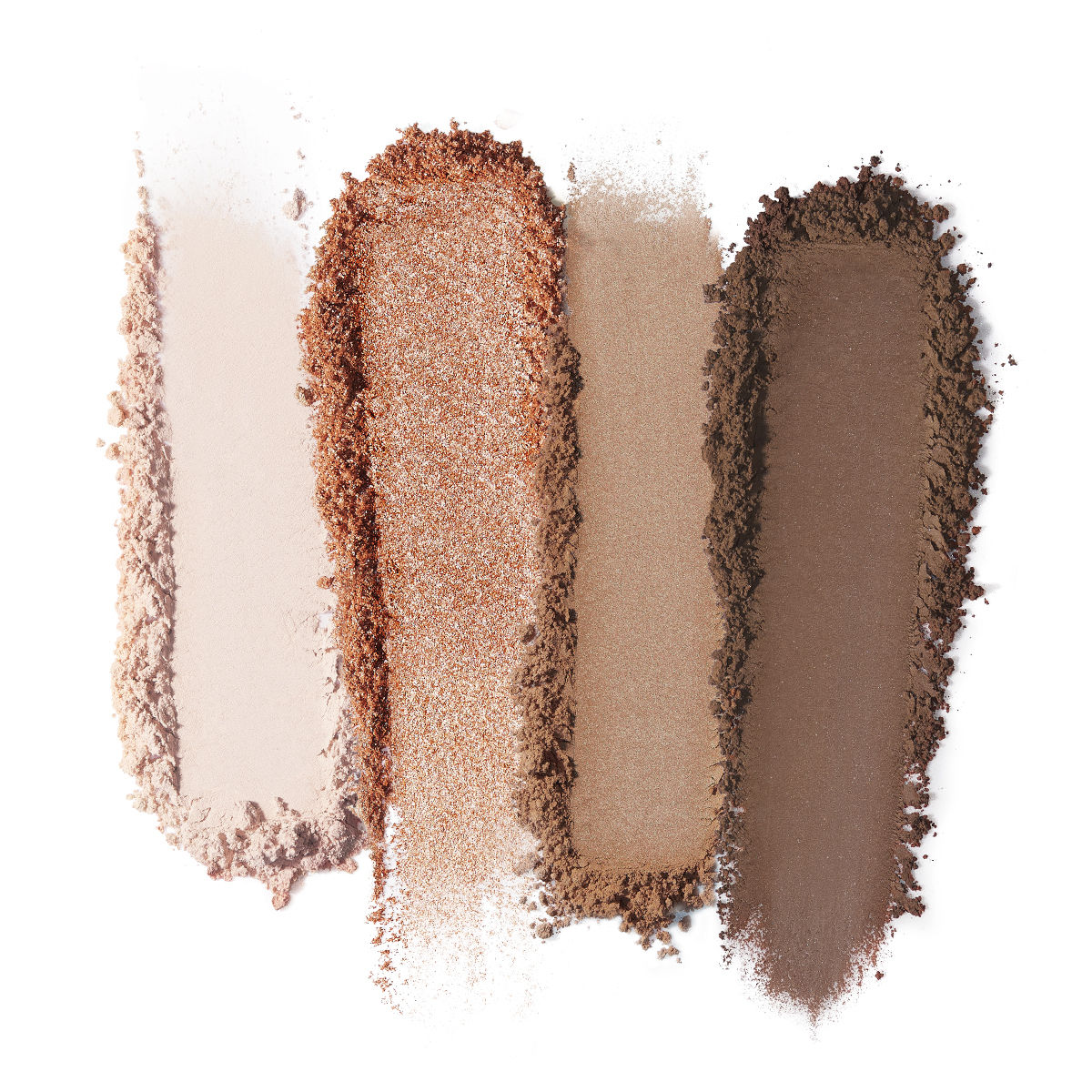 CARSLAN 4 Color Eyeshadow Palette Makeup Set, Nude Neutral Eye Makeup, Matte Naked Eyeshadow Palette, Glitter Shimmer Eyeshadow Contour Palette