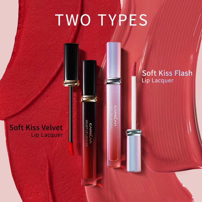CARSLAN Matte Liquid Lipstick - Lightweight Rich Lip Color for All Skin