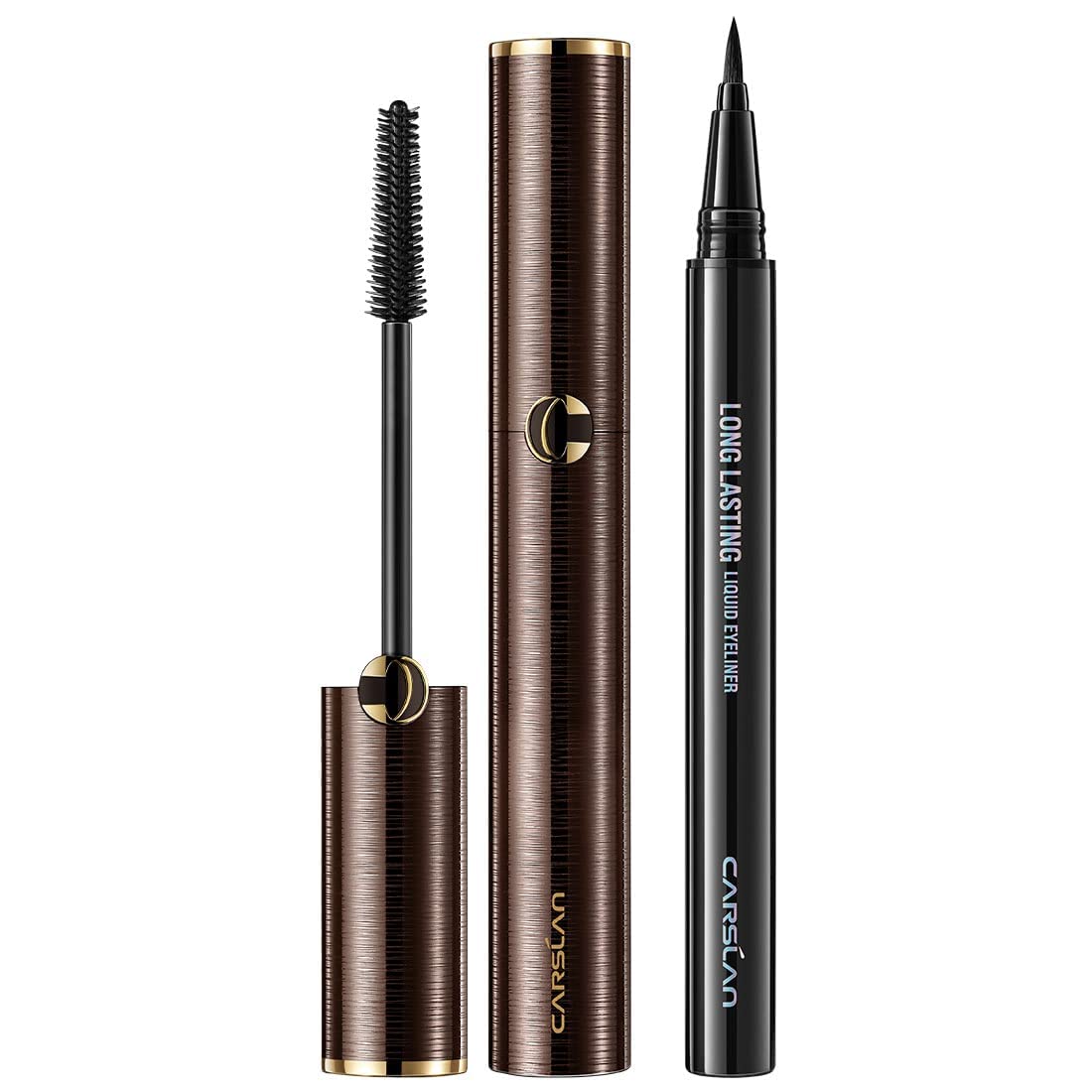 c.Black Mascara+ Black Eyeliner 2Pcs