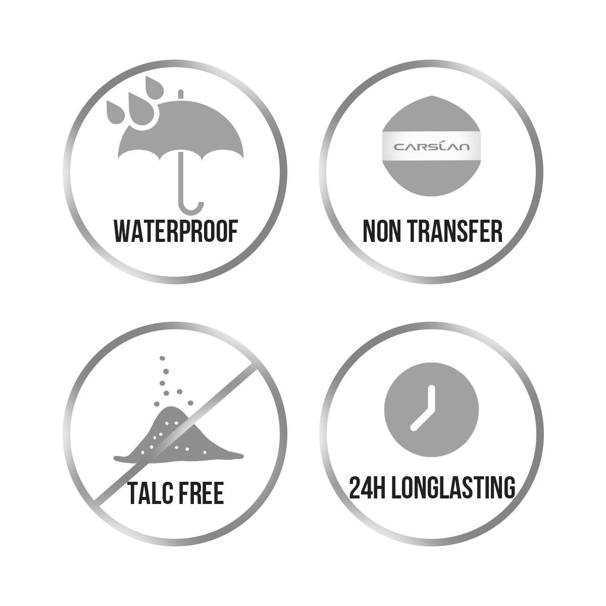 (Gift Only, Do Not Buy) CARSLAN Translucent Powder Loose Setting Powder, Matte, Oil Control, Waterproof, Poreless, 24h Longlasting Face Powder (Sample 1g, 01 TRANSLUCENT FOR DRY & COMBINATION)