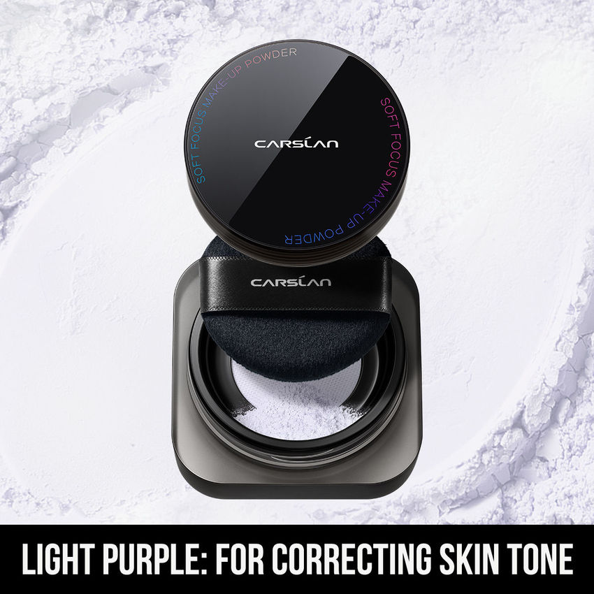 CARSLAN Soft Focus Makeup Powder, 8g/0.28Oz(First Generation)