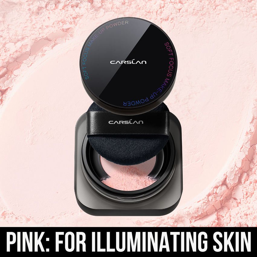 CARSLAN Soft Focus Makeup Powder, 8g/0.28Oz(First Generation)