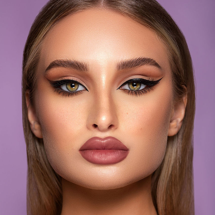 CARSLAN 10 Color Matte Shimmer Eyeshadow Palette, Highly Pigmented Nude Eye Shadow Makeup Palette with Warm Neutrals