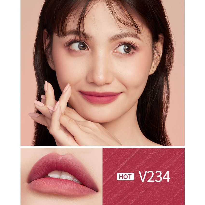 CARSLAN Matte Liquid Lipstick - Lightweight Rich Lip Color for All Skin