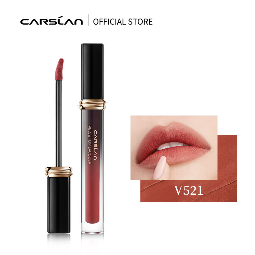 CARSLAN Matte Liquid Lipstick - Lightweight Rich Lip Color for All Skin