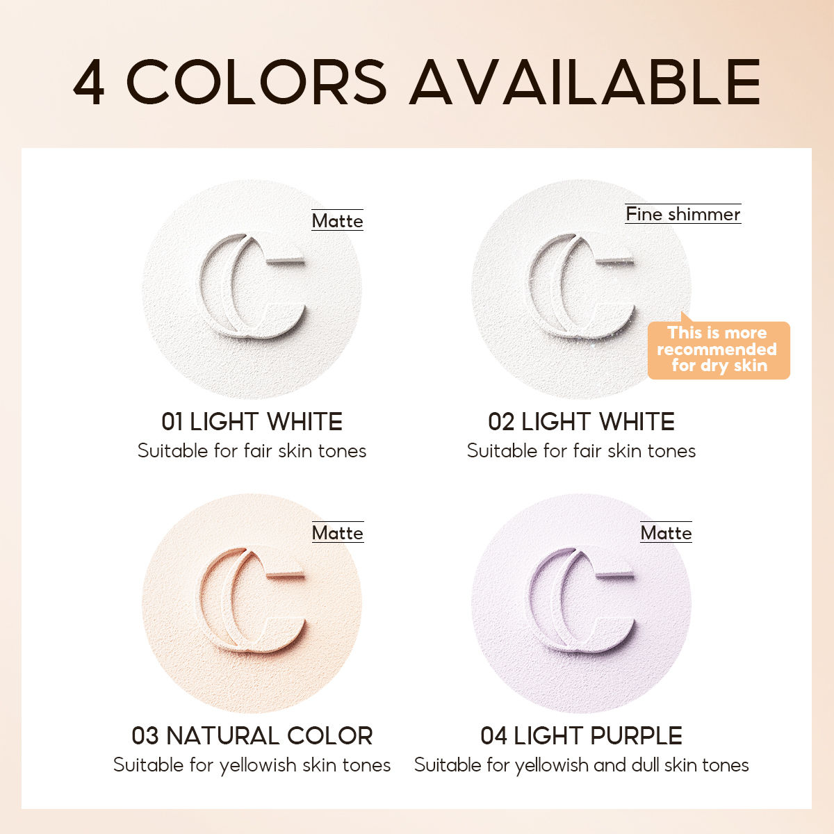 Carslan Oil Control Loose Powder Face Makeup Setting 24H Full Coverage 10g