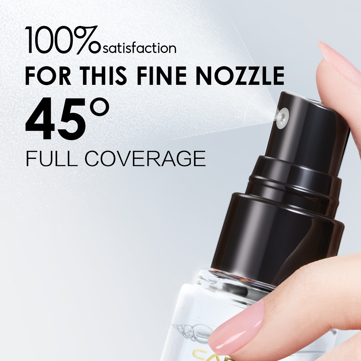 CARSLAN Dewy Setting Spray, 12h Long Lasting Makeup Finishing Spray, Oil control Face Primer Mist for All Skin, Cruelty-free Vegan Formula with Chamomile, 1.7 Fl Oz