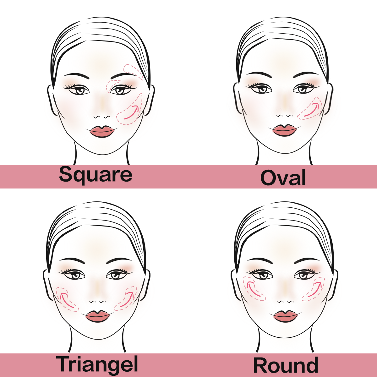 CARSLAN Face Blush Powder Makeup, Matte Finish Blush, Smooth, Blendable and Buildable Cheek color - Single Color Blush