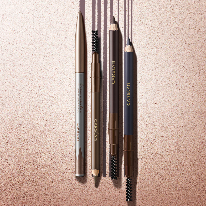 CARSLAN Natural Shaping Eyebrow Pencil, 1g/0.035Oz