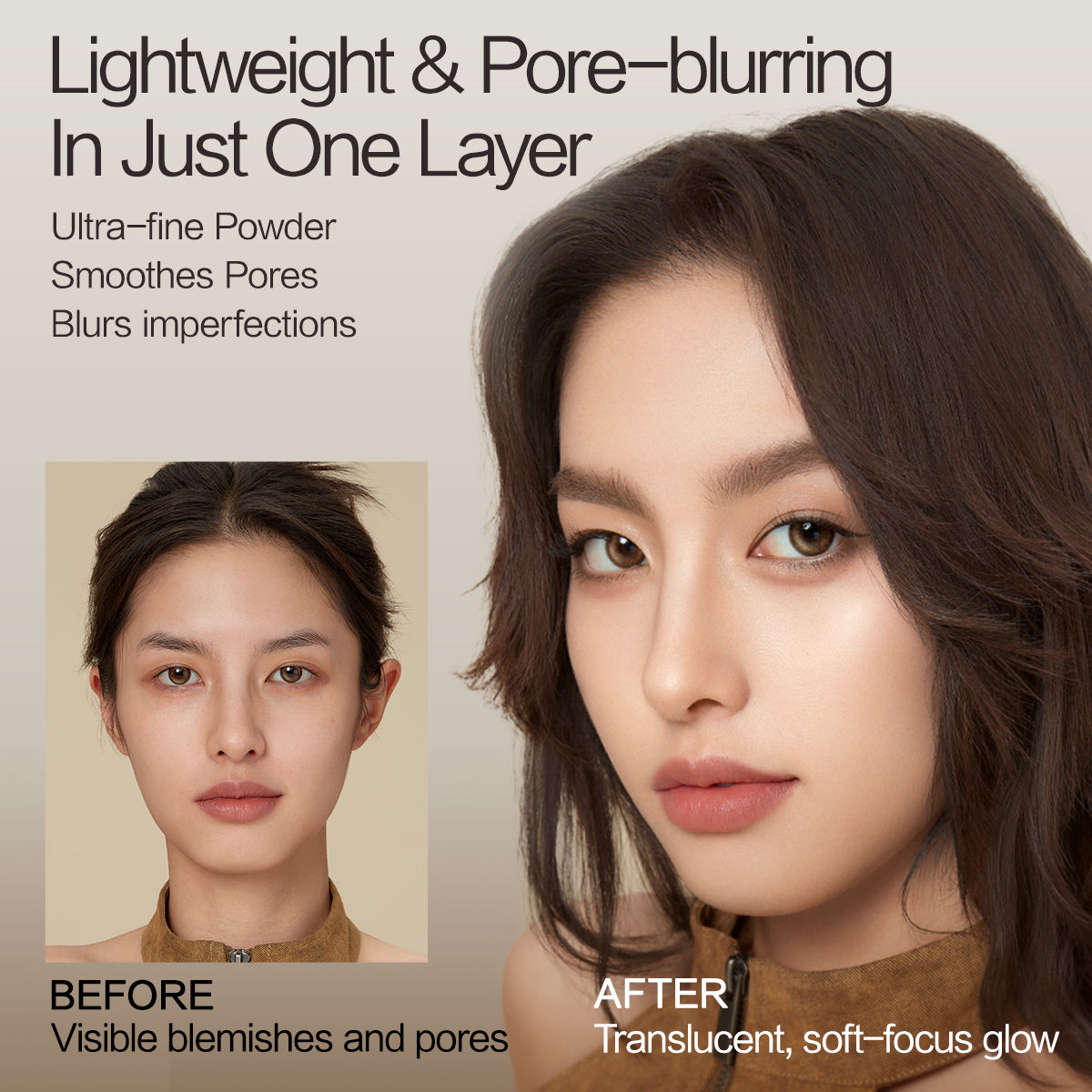 CARSLAN Traceless Lasting Foundation, 30g/1.05Oz