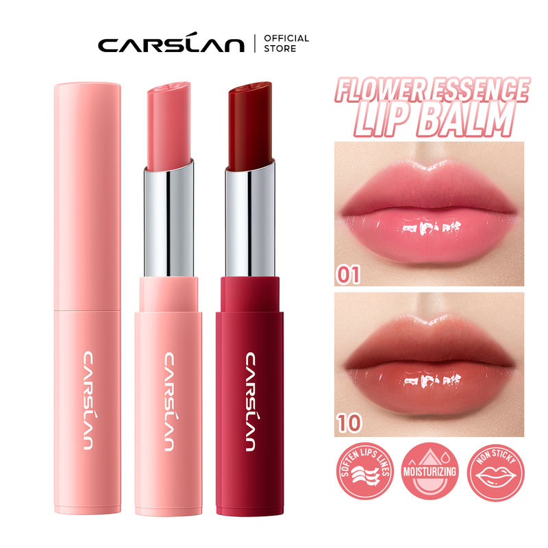Carslan Rose Moisturizing Lipstick Nutritious Lip Balm - Longlasting Repair Dry Chapped Lip
