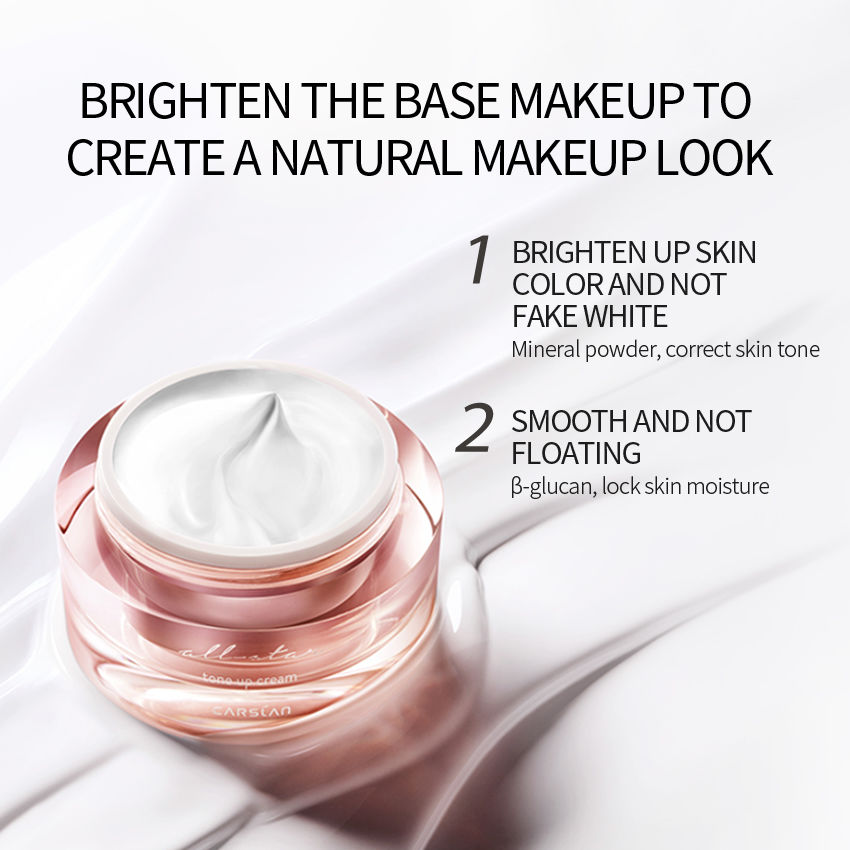 Carslan All-star Tone Up Cream Brighten Skin Colour Moisturizing Concealer 50g
