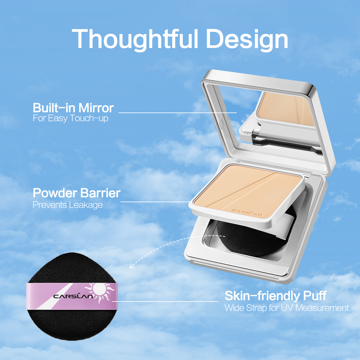 Carslan Sunscreen Press Powder