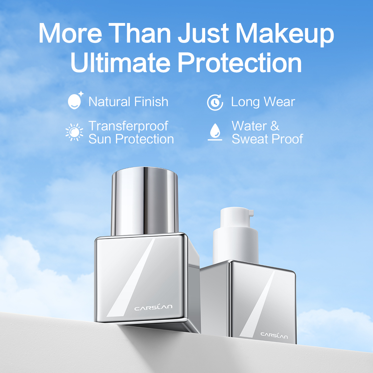 Carslan Cloud Touch Soft Focus Sunscreen Foundation, 30ml/1.02fl Oz