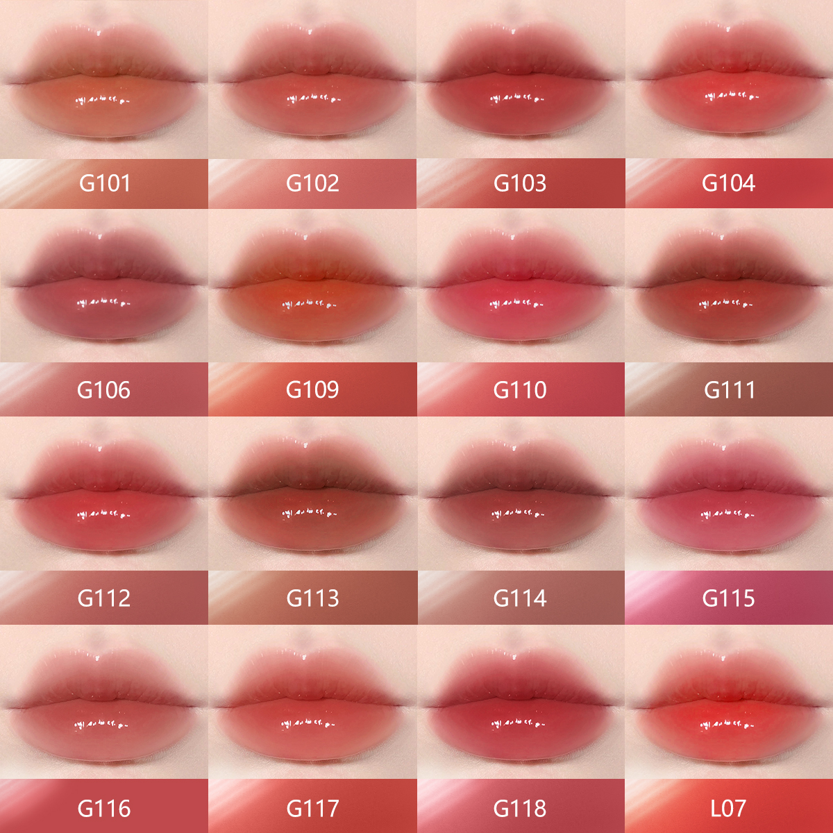 CARSLAN Hydrating Lip Gloss Serum, 4.5g/0.158Oz