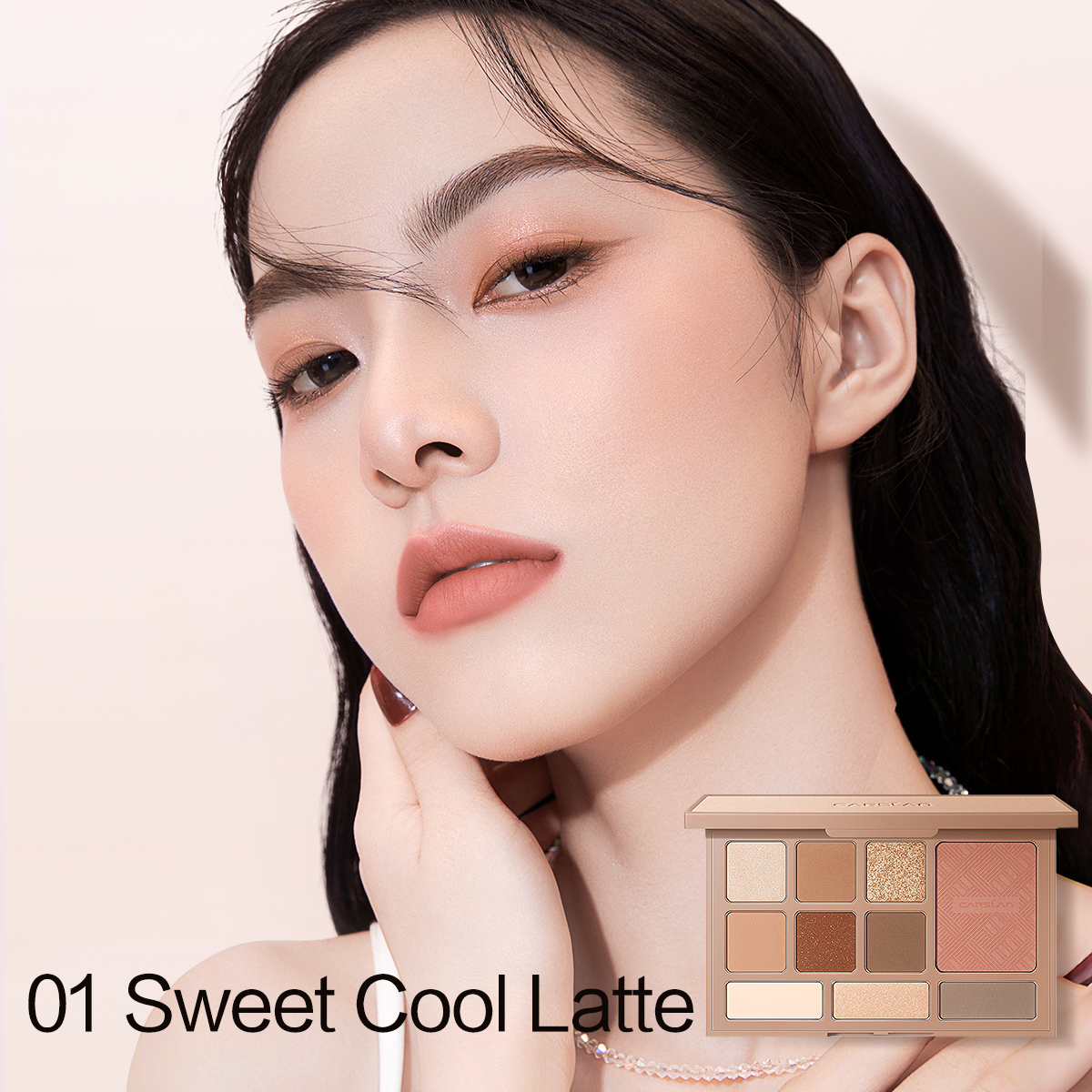 CARSLAN Skily Twinkle Comprehensive Palette,18g/0.63Oz