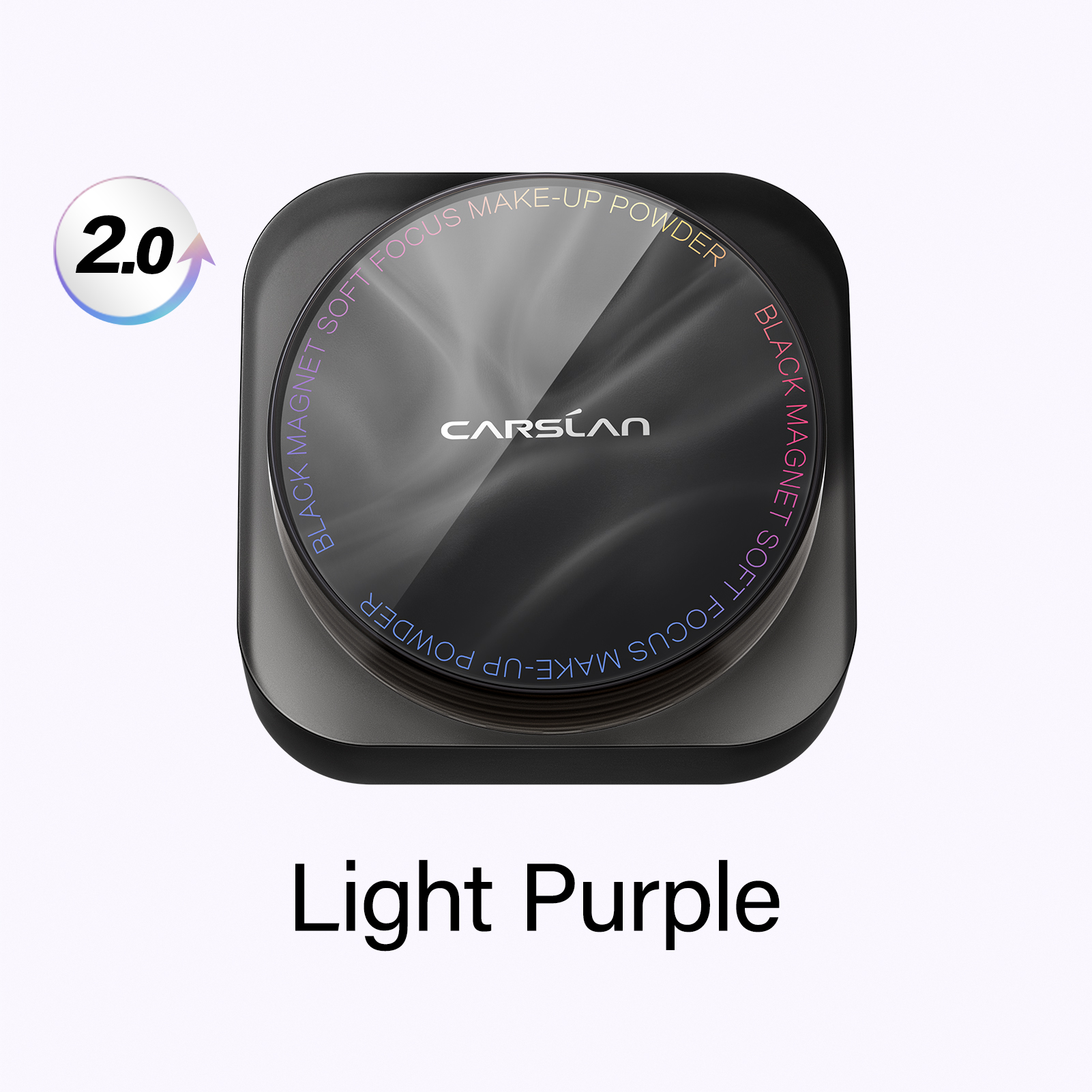 [2.0] CARSLAN Updated Version Black Magnet Loose setting & Pressed Setting Powder Duo Strong Oil Control Longlasting Waterproof Sweatproof Blurring Pores Matte  Flawless Finish