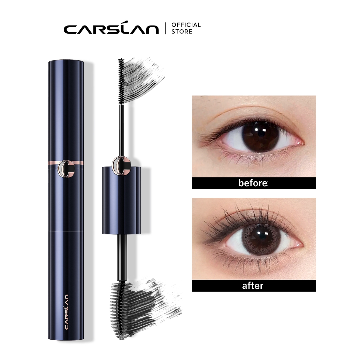 CARSLAN Double Extension Curling Mascara