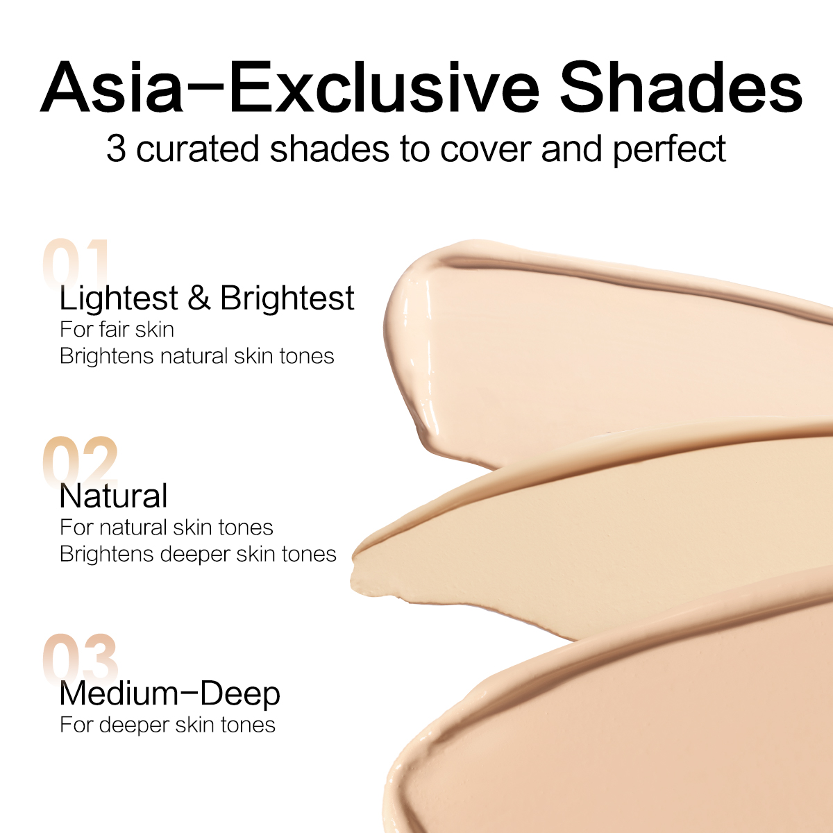 CARSLAN Full Coverage Concealer Lightweight High Coverage Flawless Makeup CoversBlemishes & Under-Eye Circles Dark Circles Redness Brightening