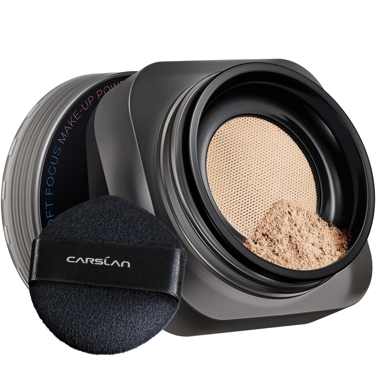 Gift Only, Do Not Buy | CARSLAN Soft Focus Loose Setting Powder, N01 Natural for Medium & Tan, Waterproof, Matte, Oil Control, Shine Free, Talc-Free Face Powder Makeup, 24H Longwear Finishing Powder, 8g/0.28Oz